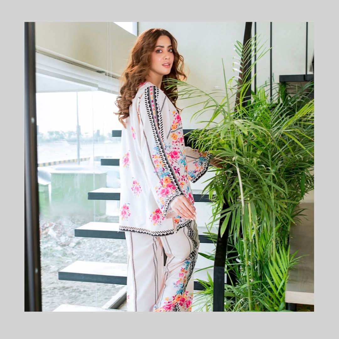 Floral Ivory 2PC TABRI COLLECTION