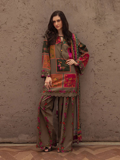 Zeenat e Khaki 3-PC TABRI COLLECTION
