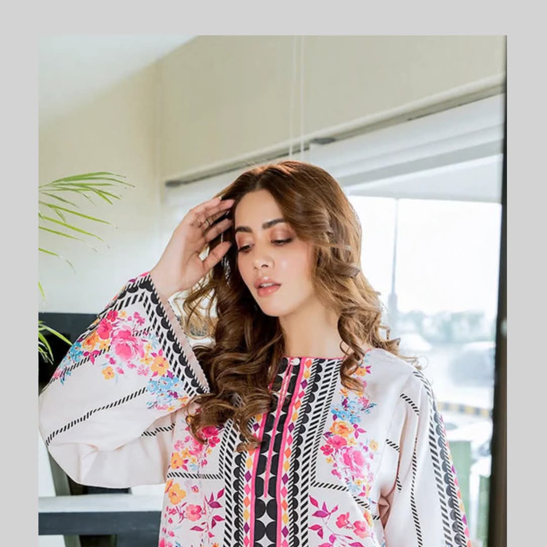 Floral Ivory 2PC TABRI COLLECTION