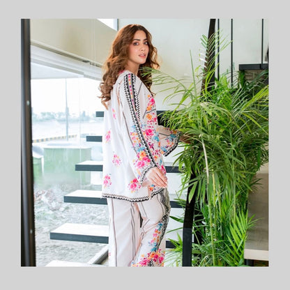 Floral Ivory 2PC TABRI COLLECTION